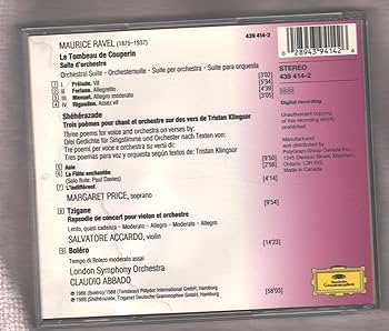 【中古】 Scheherazade Bolero Rimsky－Korsakov ,Ravel N. Rimsky-Korsakov - Scheherazade - Amazon.com Music